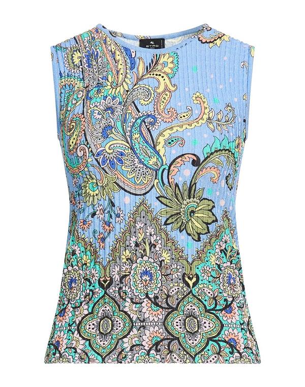 エトロ レディース トップス シャツ ETRO Light Blue ブルー|ReVida 店