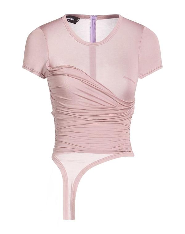 ディースクエアード レディース トップス ティーシャツ DSQUARED2 Pale Pink さくら色