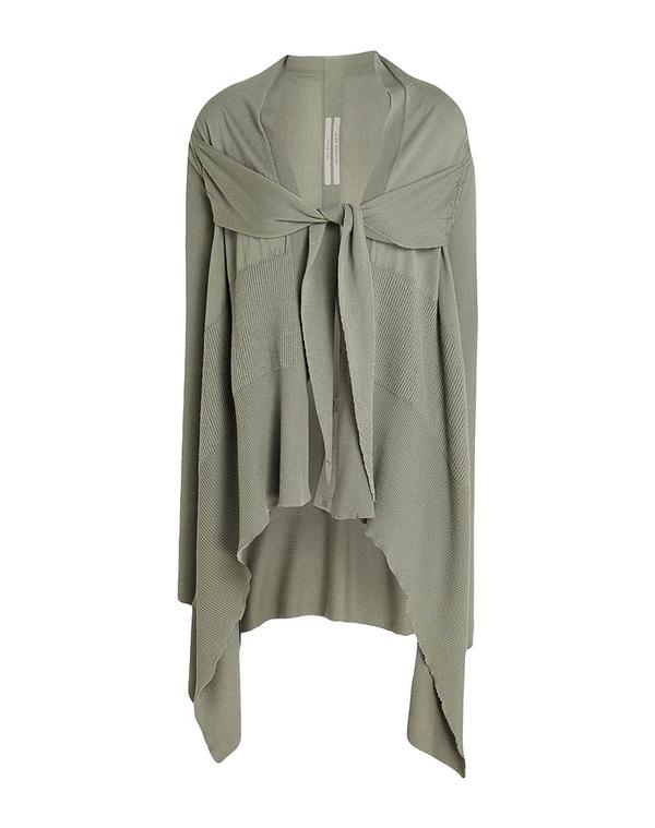 リックオウエンス レディース アウター ジレー カシミール編み物 RICK OWENSage Green 緑であること
