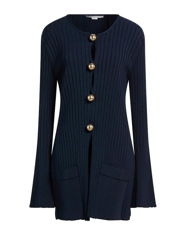 ステラマッカートニー レディース アウター ジレー STELLA McCARTNEY Navy 米国海軍