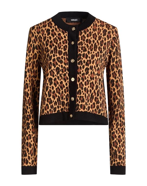 ヴェルサーチ レディース アウター ジレー VERSACE Brown 赤銅色