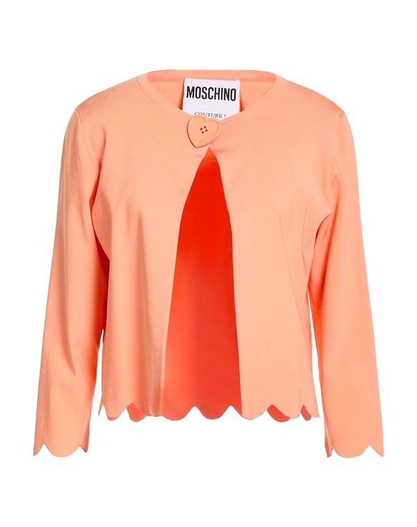 モスキーノ レディース アウター ジレー MOSCHINO Apricot 杏