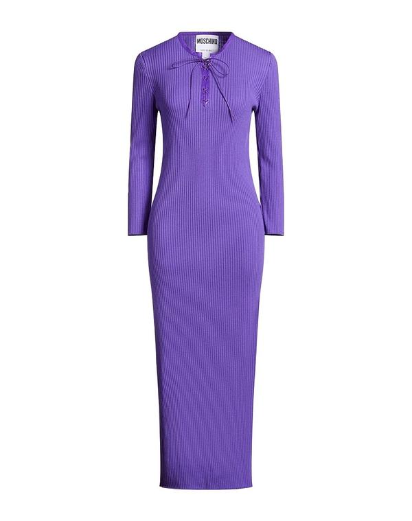 モスキーノ レディース トップス 衣裳 編み物御召しもの MOSCHINO Purple パープル