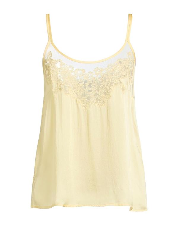 ツイン仕掛ける レディース トップス プルオーバー TWINSET Pastel Yellow 黄色