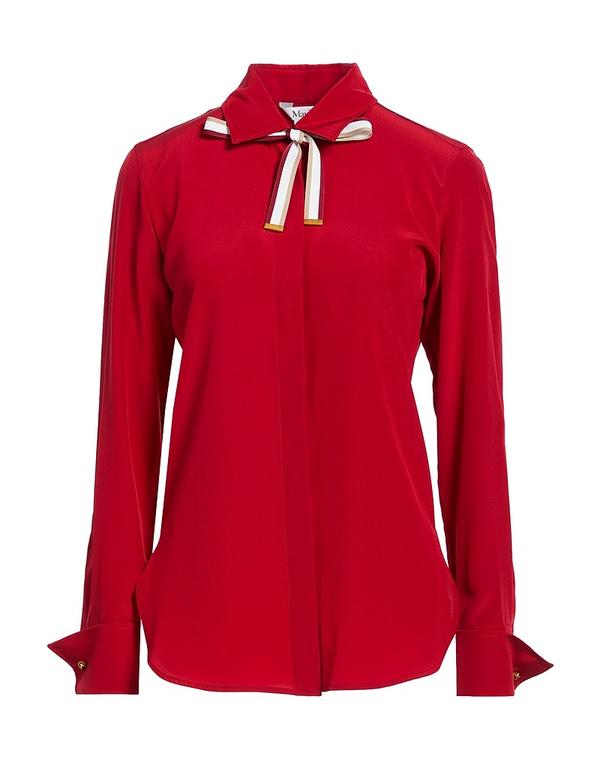 マックスマーラ レディース トップス プルオーバー MAX MARA \u0026 Red 赤いこと