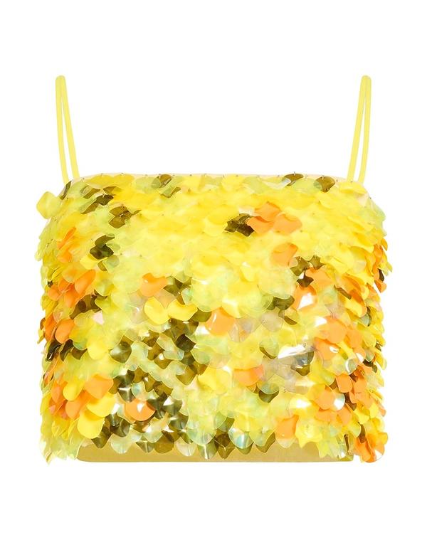 ピンコ レディース トップス プルオーバー PINKO Yellow 黄色