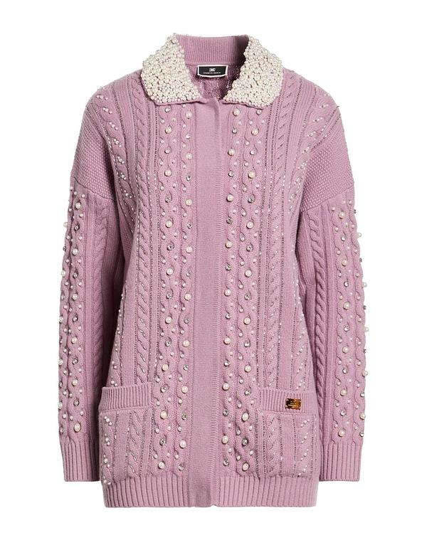 エリザベッタフランキ レディース アウター ジレー ELISABETTA FRANCHI Mauve