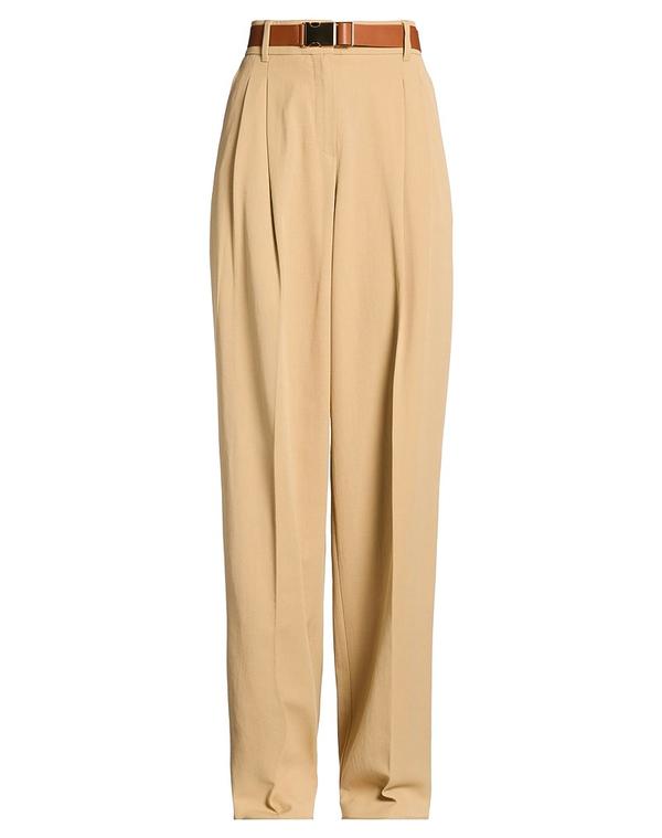 マックスマーラ レディース ボトムス 心地好いズボン下 広々としたズボン下 MAX MARA STUDIO Camel 駱駝