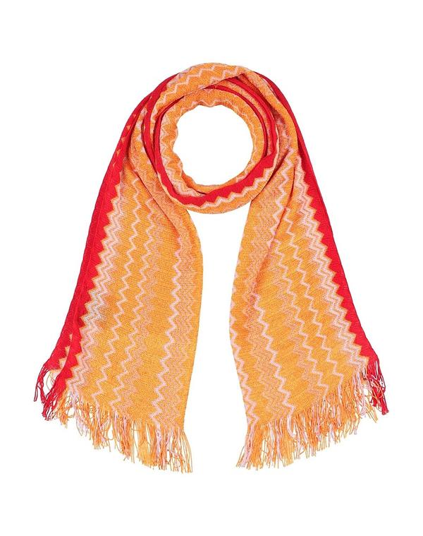 ミッソーニ レディース 付属物 えり巻き・袈裟・えり巻き えり巻き\u0026えり巻き MISSONI \u0026 Orange オレンジ色