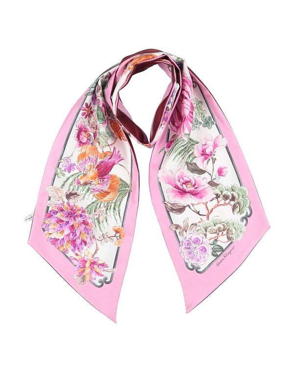 フェラガモ レディース 付属物 えり巻き・袈裟・えり巻き えり巻き\u0026えり巻き FERRAGAMO \u0026 Pink さくら色