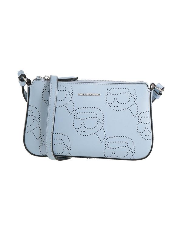 カール ラガーフェルド レディース バッグ KARLAGERFELD Light Blue ブルー｜ReVida 店