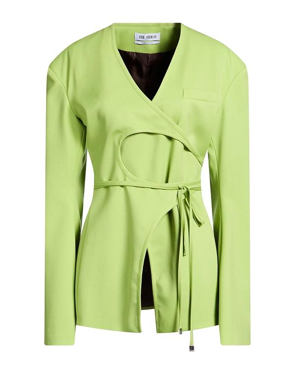 ジ アティコ レディース アウター 上衣・上衣 THE ATTICO Lime Green 菩提樹 レディースファッション-コート・ジャケット
