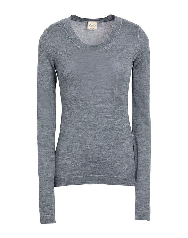 トッズ レディース トップス プルオーバー ティーシャツ TOD\u0027S Gray 薄墨色
