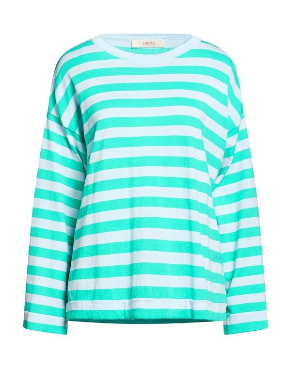 ユッカ レディース トップス プルオーバー ティーシャツ JUCCA Sky Blue 青色