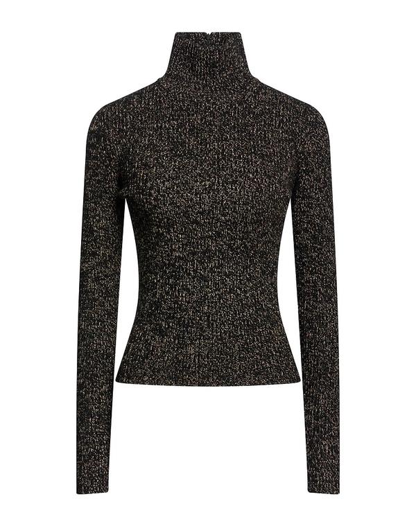 マックスマーラ レディース アウター ジレー チャック付き添い人編み物 MAX MARA Black 黒いこと