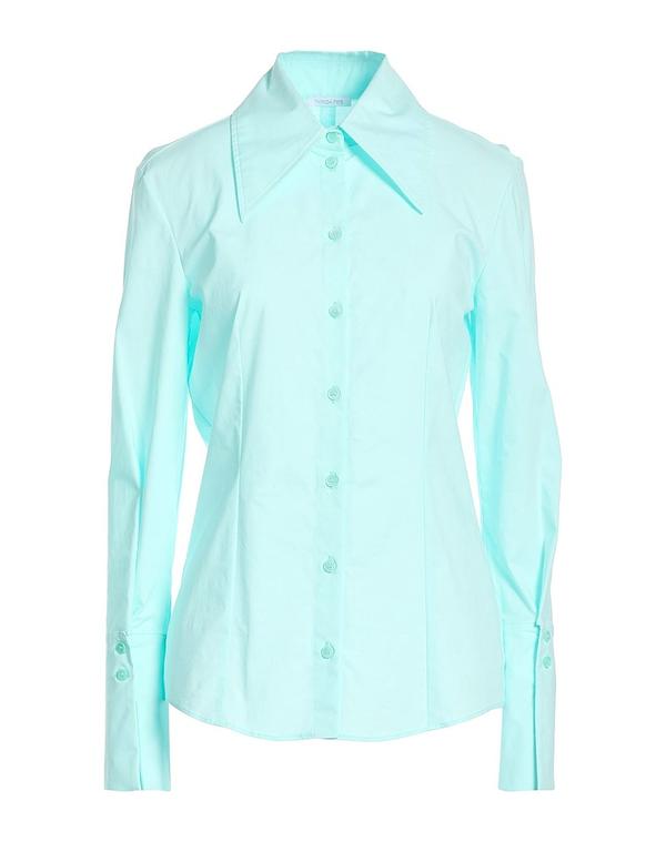 パトリツィア ペペ レディース トップス シャツ PATRIZIA PEPE & Sky Blue ブルー|ReVida 店