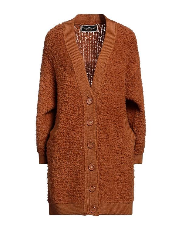 エリザベッタフランキ レディース アウター ジレー ELISABETTA FRANCHI Camel 駱駝
