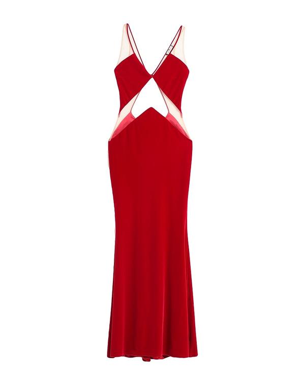 エリザベッタフランキ レディース トップス 衣装 夏時御召しもの ELISABETTA FRANCHI Red 赤いこと