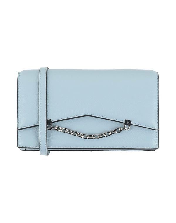 長い巻き毛 ラガーフェルド レディース 付属品 紙入れ KARLAGERFELD ( ) Sky Blue 青み