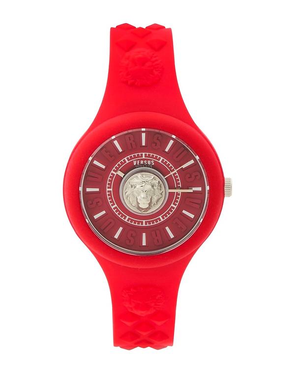 ヴェルサス ヴェルサーチ レディース 佩び物 ウォッチ VERSUS VERSACE Red 赤いこと