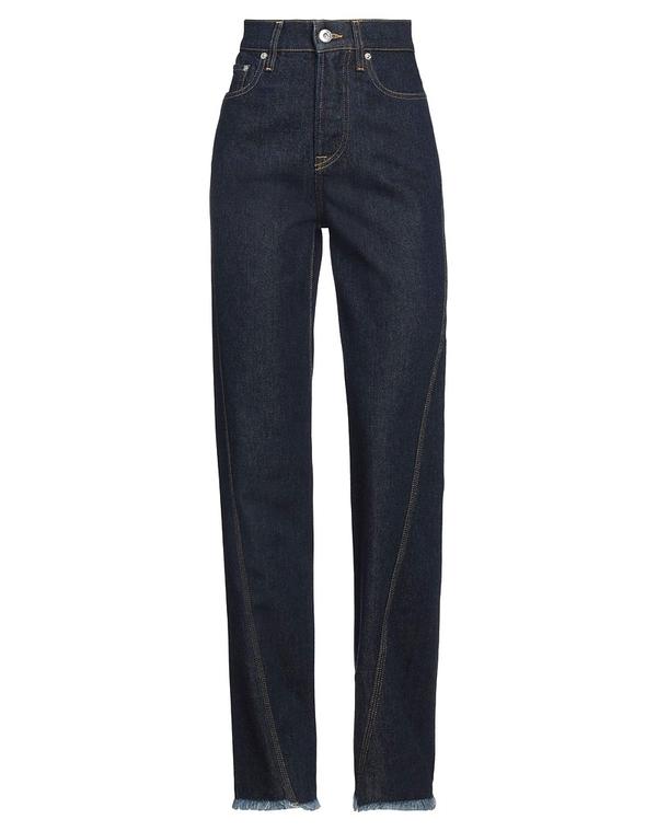 ランバン レディース ボトムス デニムパンツ ストレートレッグ LANVIN Blue ブルー｜ReVida 店 58,740円