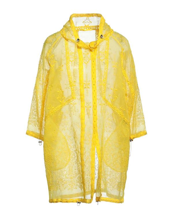 エルマンノ シェルヴィーノ レディース アウター コート ERMANNO SCERVINO Yellow イエロー｜ReVida 店