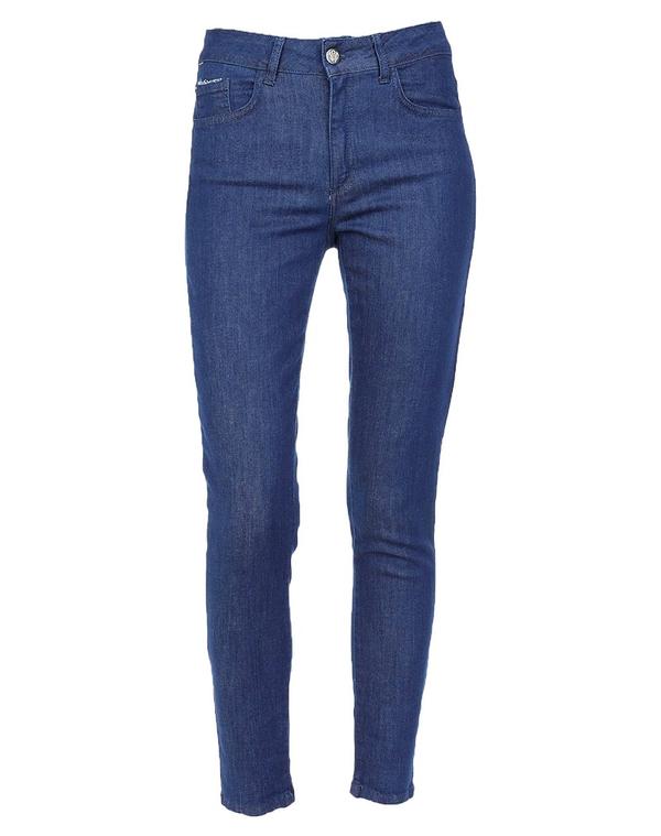 フランキーモレロ レディース ボトムス ジーンズズボン下 デニム FRANKIE MORELLO Blue 青色 パンツ-ボトムス-レディースファッション