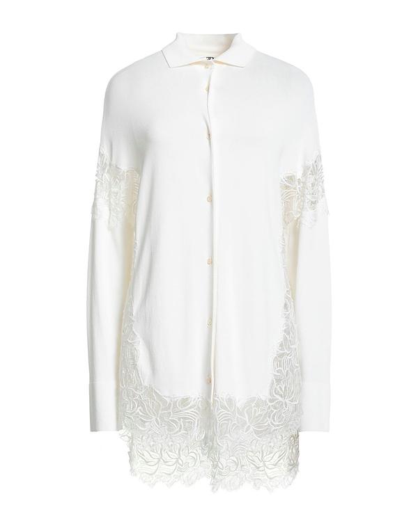 エルマンノ シェルヴィーノ レディース アウター ジレー ERMANNO SCERVINO Ivory 象牙色