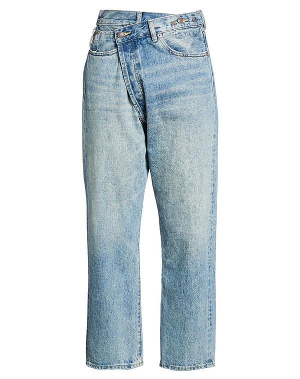 アールサーティーン レディース ボトムス デニムパンツ フレア&ワイドレッグ R13 & Blue ブルー｜ReVida 店