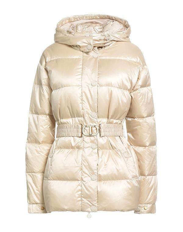 ツイン仕かける レディース アウター 上衣・上衣 パファージャケット TWINSET Off White 象牙色 レディースファッション-コート・ジャケット