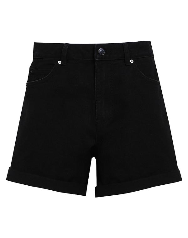 【送料無料】 ヴェロモーダ レディース ハーフパンツ・ショーツ ボトムス デニムショートパンツ Black