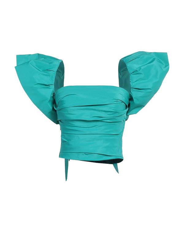 ピンコ レディース トップス プルオーバー PINKO Turquoise Blue 青色