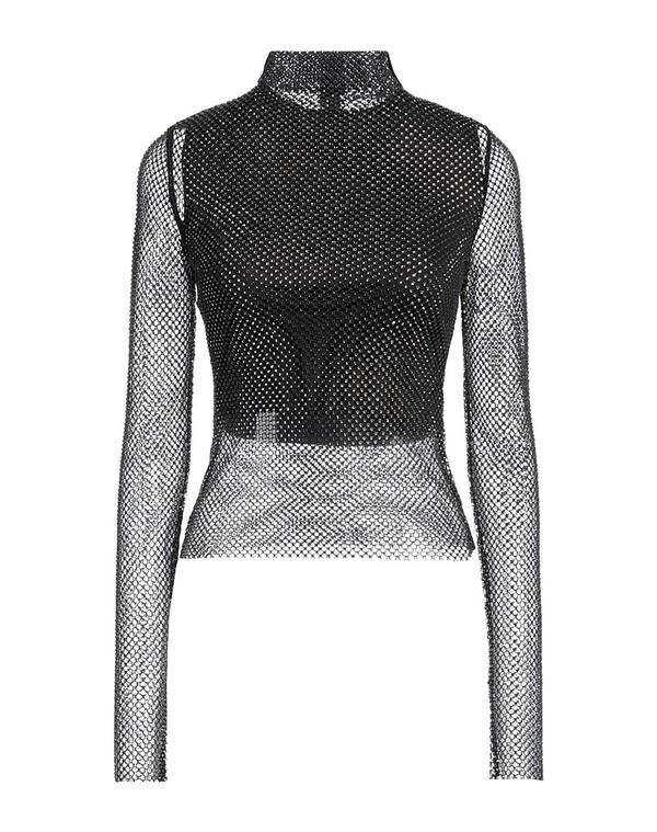 運動競技マックス レディース トップス プルオーバー SPORTMAX Black 黒いこと