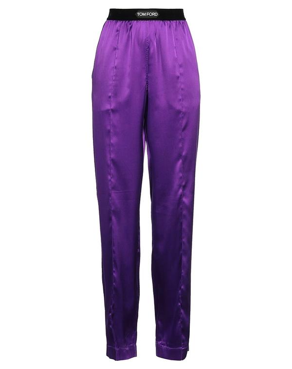 トム・ジェラルド・r・フォード レディース ボトムス 心地よいズボン下 TOM FORDark Purple パープル