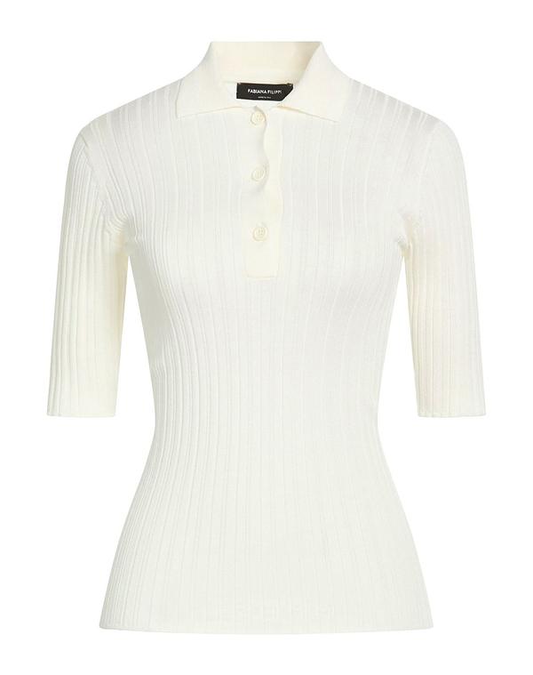 ファビアナ フィリッピ レディース トップス スポーツシャツ FABIANA FILIPPI Off White 象牙色