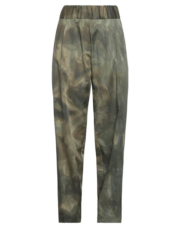 エリカ属・カヴァリーニ レディース ボトムス 心地好いズボン下 ERIKA CAVALLINI Military Green 緑であること パンツ-ボトムス