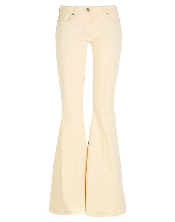 エトロ レディース ボトムス カジュアルパンツ フレアカットパンツ ETRO Ivory アイボリー｜ReVida 店