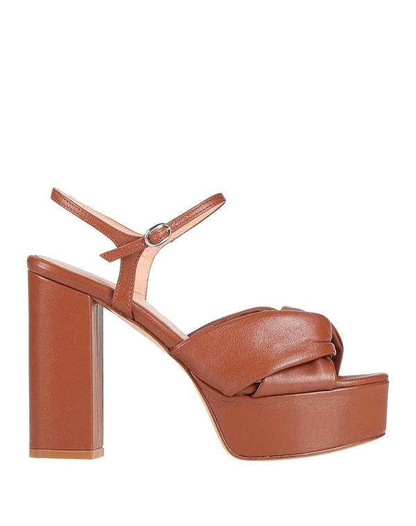 【送料無料】 アンナ・エフ レディース サンダル シューズ サンダル Brown