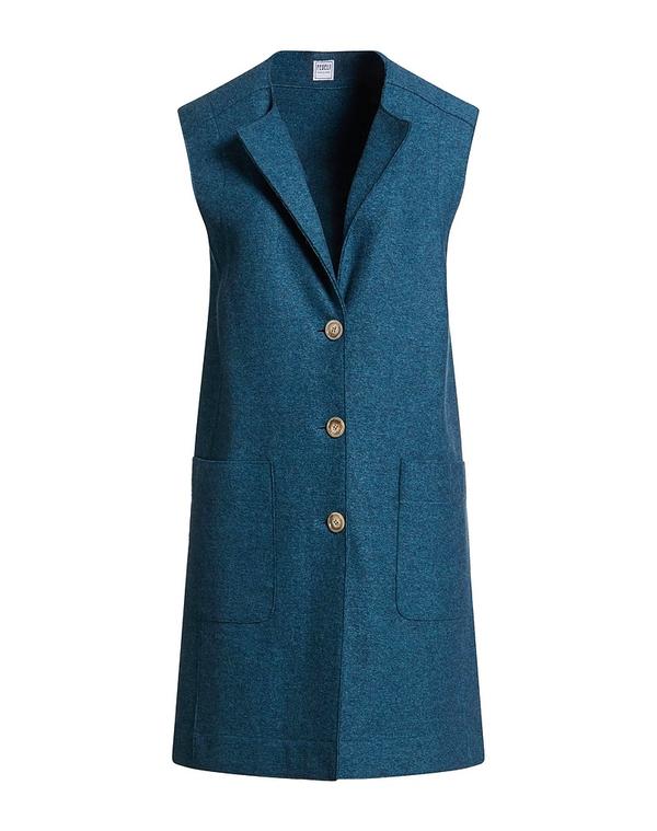 フェデーリ レディース アウター ベスト FEDELI ベスト Deep Teal ティール