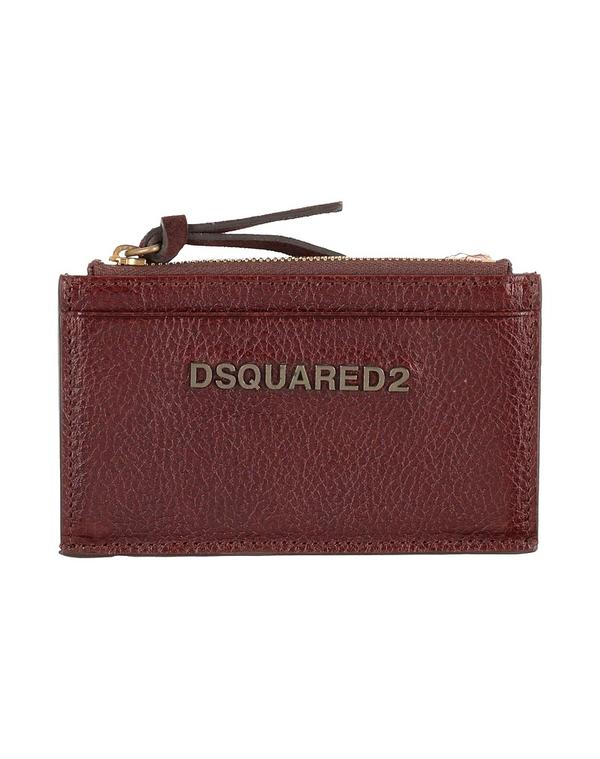 ディースクエアード レディース レザー小物 カードケース DSQUARED2 カードケース Chocolate Brown ブラウン