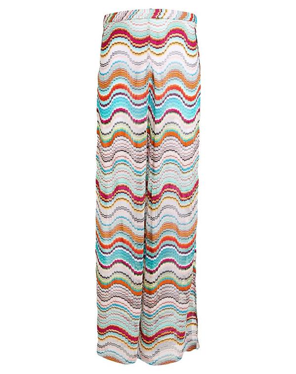 ミッソーニ レディース ビーチ/プール 水着（パンツ） MISSONI ビーチドレス Turquoise Blue ブルー｜ReVida 店