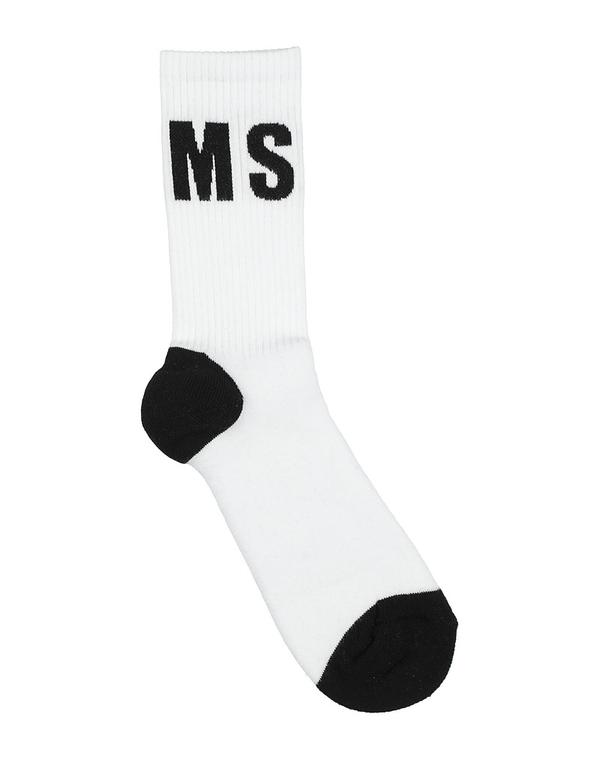 エムエスジイエム レディース アンダーウェア/スリープウェア ソックス/ストッキング MSGM ストッキング＆ソックス White ホワイト