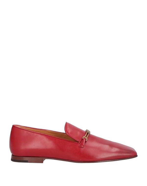 【送料無料】 トッズ レディース スリッポン・ローファー シューズ モカシン Red｜ReVida 店