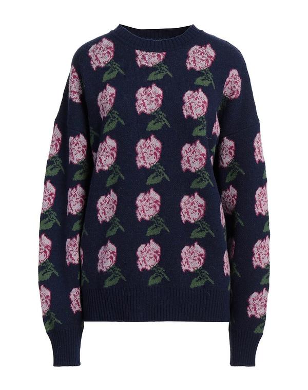 エムエスジイエム レディース トップス プルオーバー ティーシャツ MSGM Navy 米国海軍