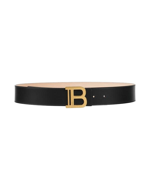 バルマン レディース 添え物 三尺帯 BALMAIN Black 黒いこと