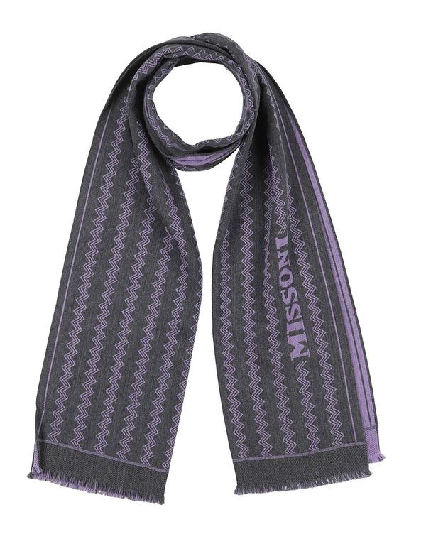 ミッソーニ レディース 付属品 えり巻き・袈裟・えり巻き えり巻き\u0026えり巻き MISSONI \u0026 Lead Gray 薄墨色