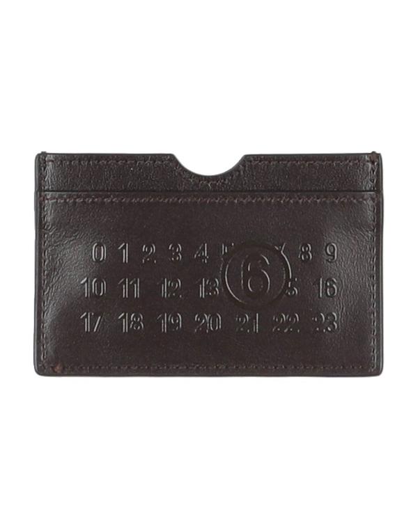 マルタンマルジェラ レディース 付属品 紙入れ 歌留多入れもの MM6 MAISON MARGIELA Dark Brown 赤銅色