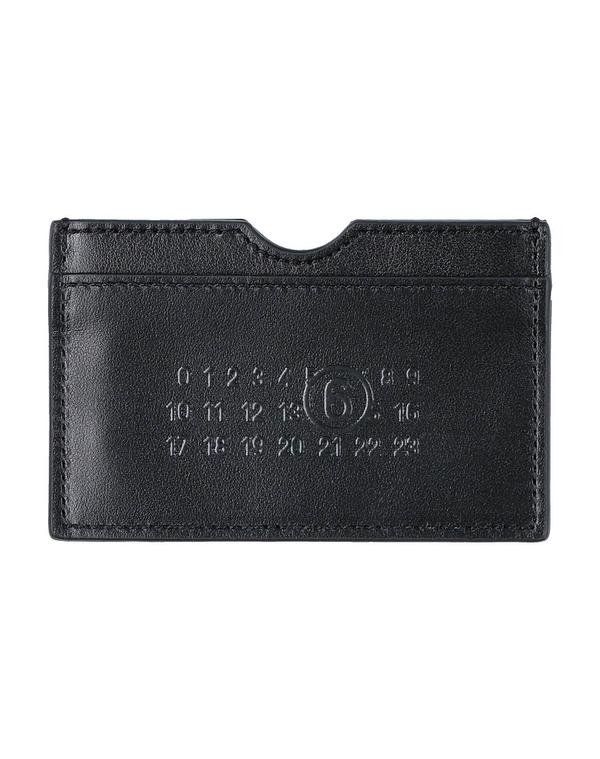 マルタンマルジェラ レディース 付属品 紙入れ 歌留多入れもの MM6 MAISON MARGIELA Black 黒いこと