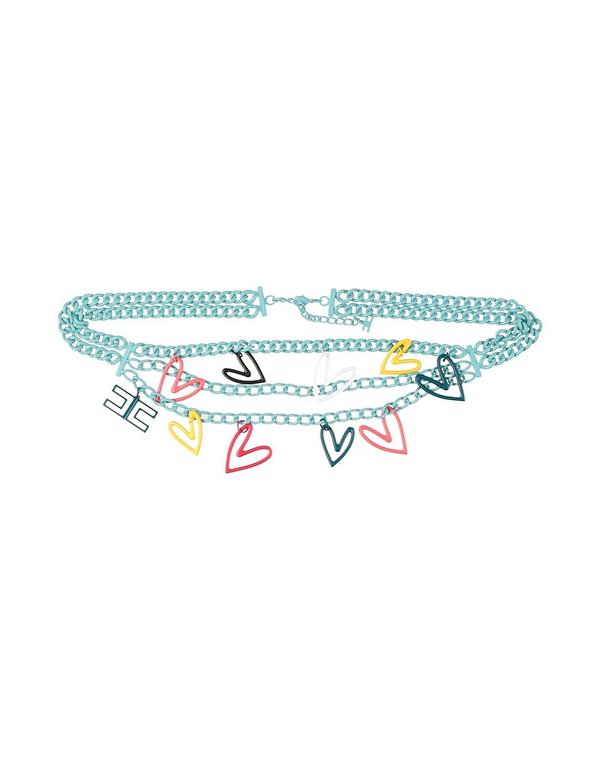 エリザベッタフランキ レディース 付属物 三尺帯 ELISABETTA FRANCHI Sky Blue 青碧