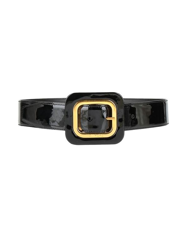 トム・ジェラルド・r・フォード レディース 付属物 三尺帯 TOM FORD Black 黒いこと